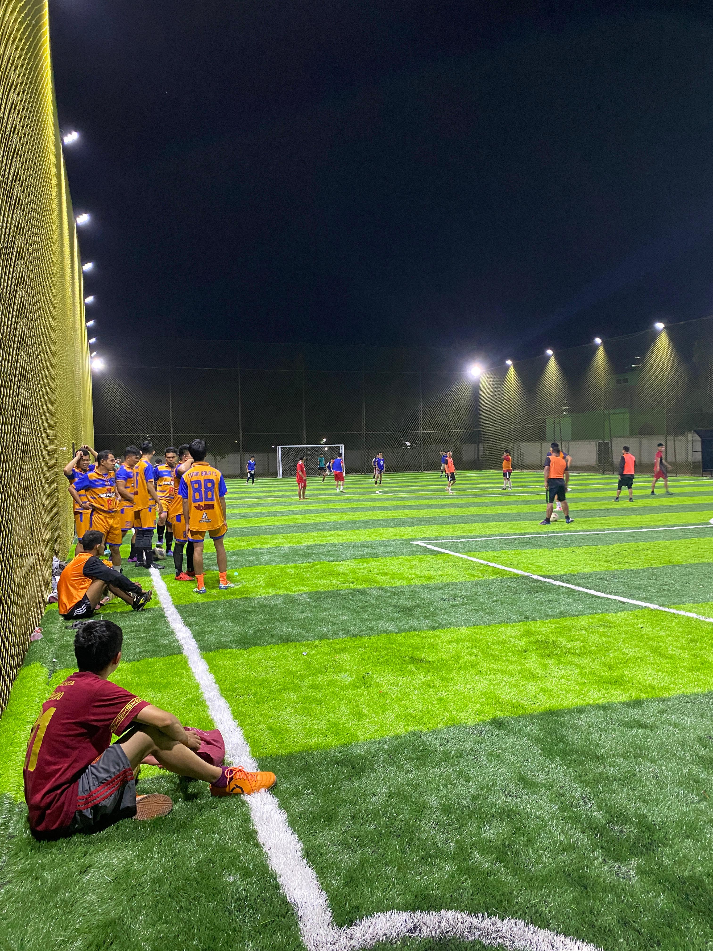 Fasilitas lapangan Bsoel Minisoccer Makassar